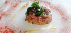 Délicieux Tartare de filet de bœuf 