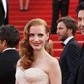 Jessica Chastain, David Schwimmer - Montée des marches - Madagascar 3 © AFP