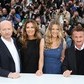 Paul Haggis, Roberta Armani, Petra Nemcova, Sean Penn - Photocall de la soirée Haïti © AFP