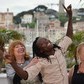 Inge Maux, Peter Kazungu, Margarethe Tiesel - Photocall - Paradies- Liebe © AFP