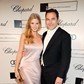 Lara Stone and David Williams wearing Chopard