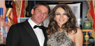 Shane Warne and Elizabeth Hurley