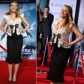Scarlett Johansson en petite robe de dentelle moulante