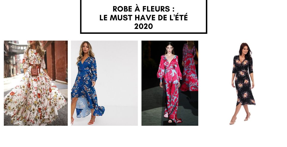 Robe fleurie été 2020 online