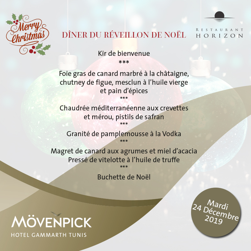 Reveillon De Noel 2019 I Tunis Les Idees Sorties