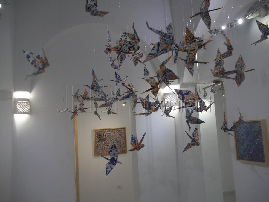 Exposition « Mindfulness » de Sawsen Laouiti à la galerie Saladin à Sidi Bou Saïd