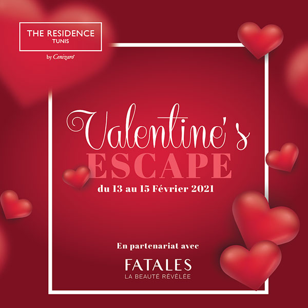 The Residence Tunis Decouvrez Leurs Offres Romantiques Pour La Saint Valentin Faites plaisir a votre homme ou que vous soyez en tunisie!t. the residence tunis decouvrez leurs