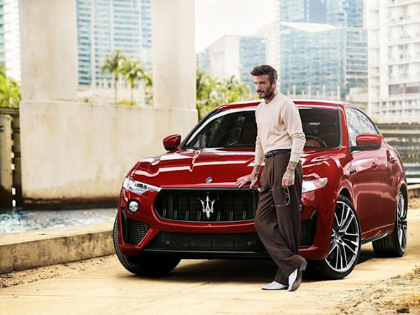 David Beckham, nouvel ambassadeur de Maserati