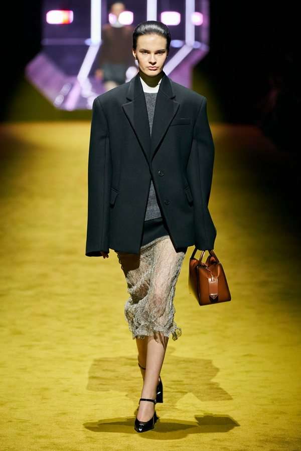 Milan Fashion Week Défilé Prada Prêt à Porter AutomneHiver 20222023