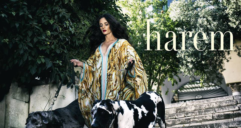 Selima Ben Chedly pour la campagne Harem 2015